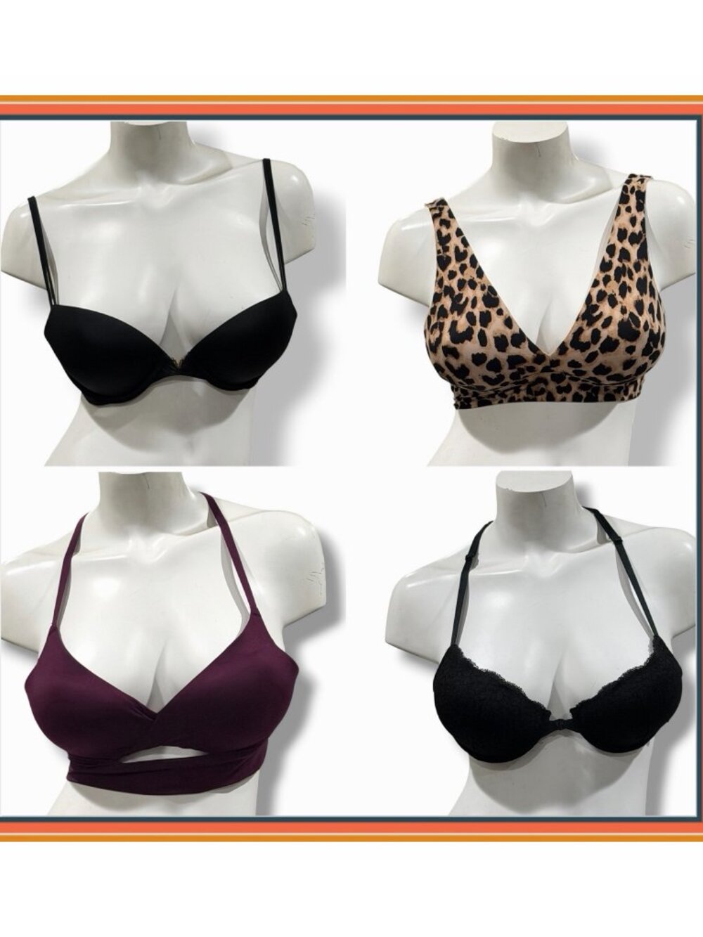 Lot of 4 Victoria's Secret Bras - All 36B/Med.